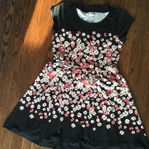 Floral Lauren Conrad midi dress